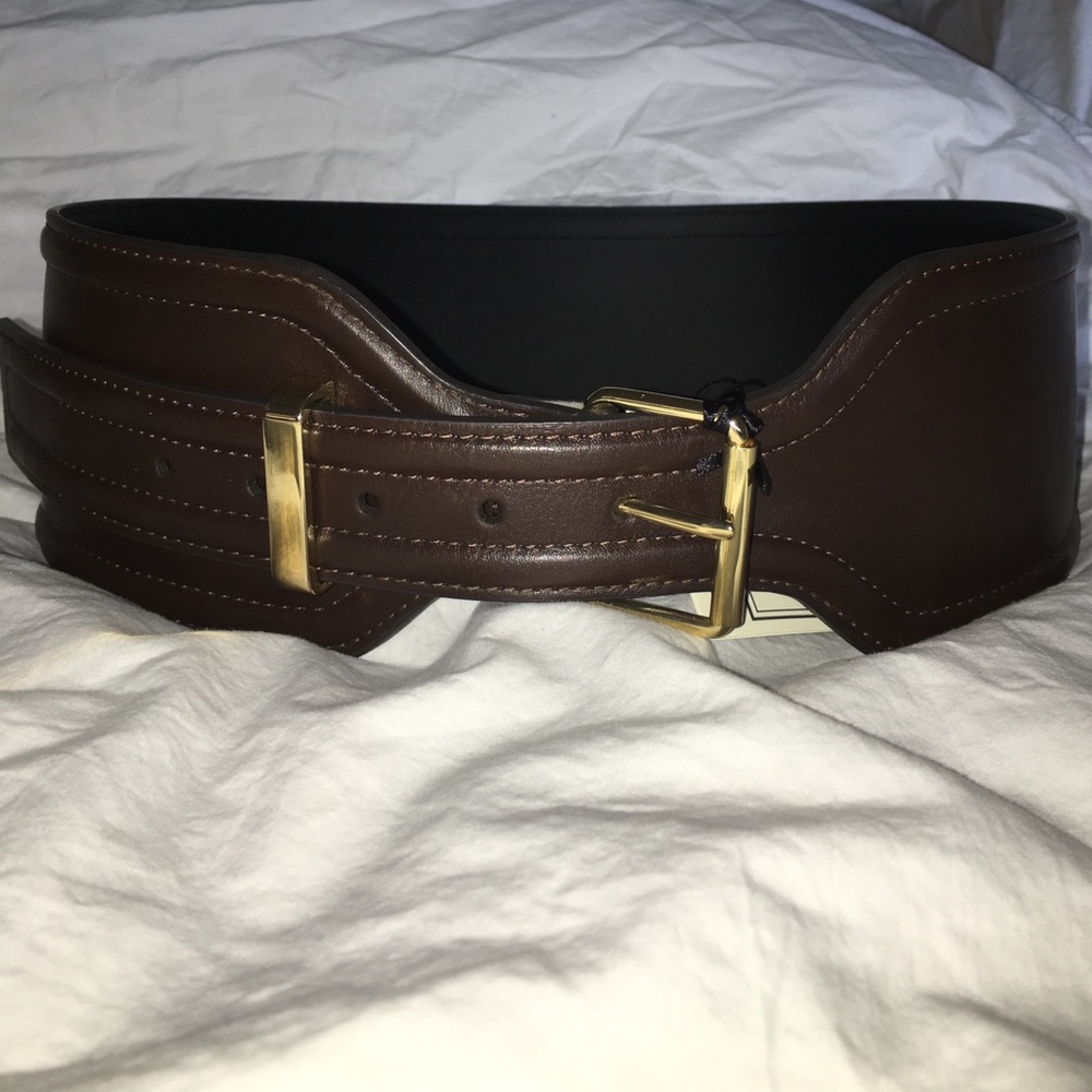 COPY - Altuzarra for Target Chocolate brown corset belt